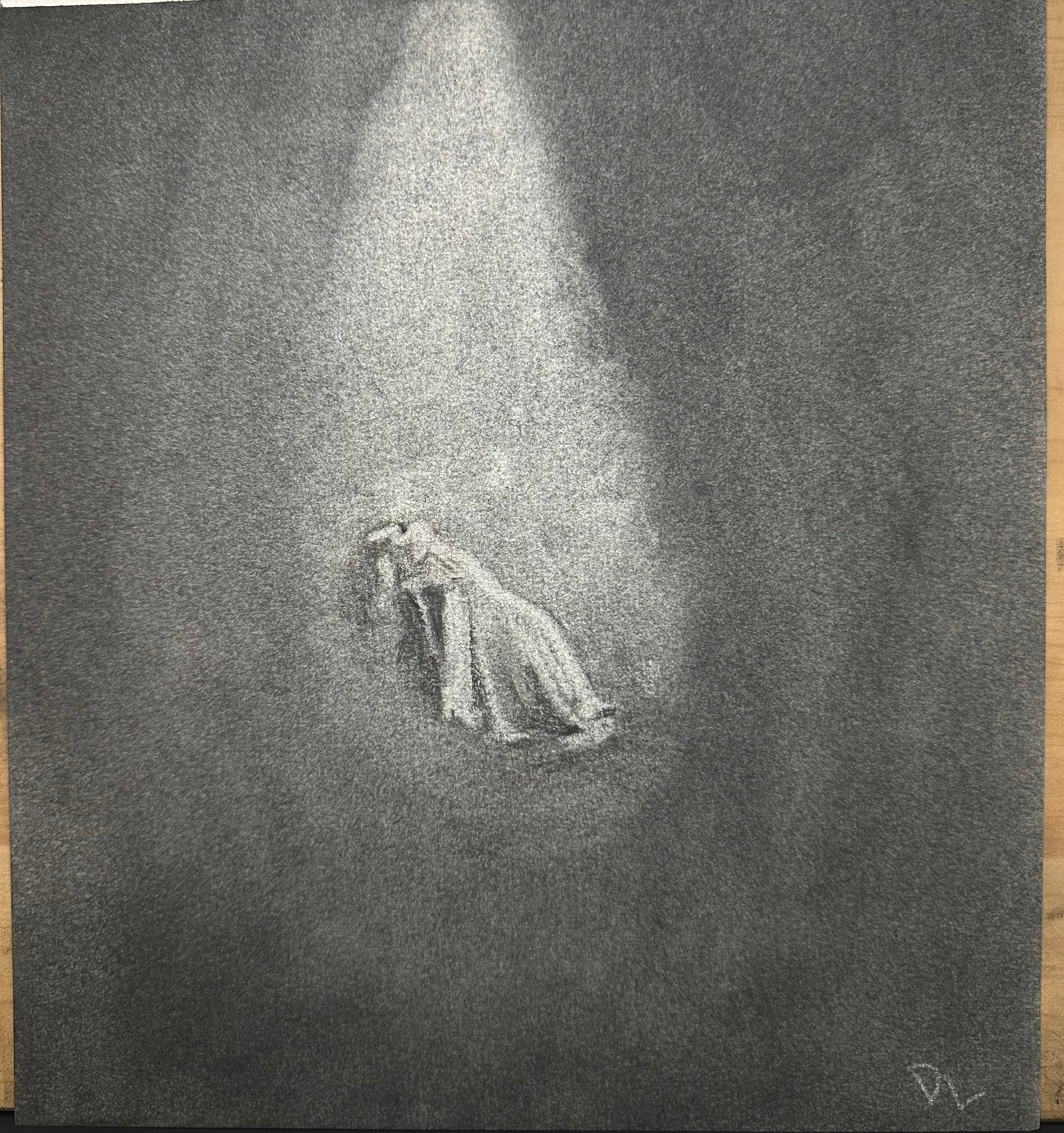 Ariana Grande Eternal Sunshine Charcoal Sketch Print