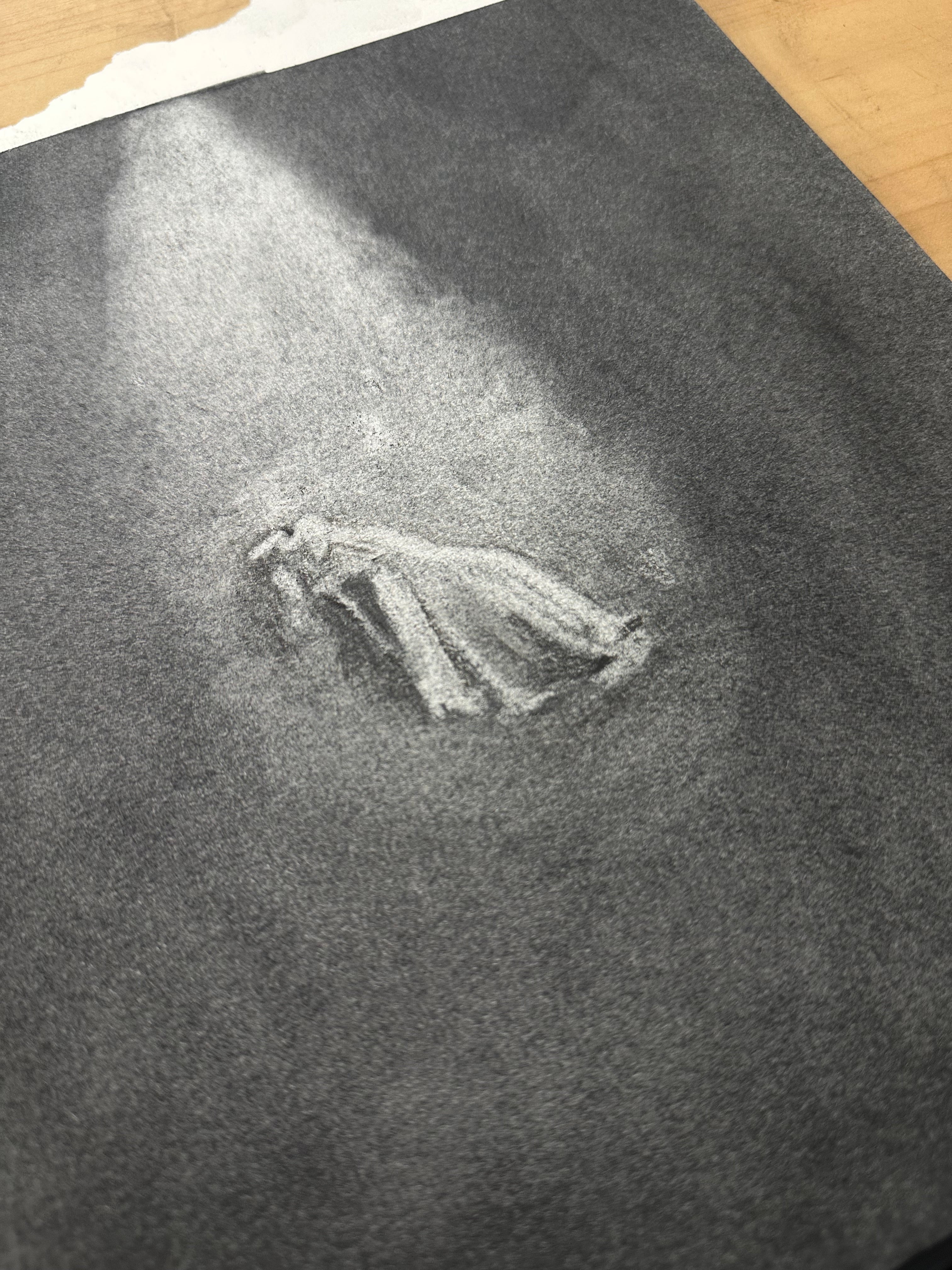 Ariana Grande Eternal Sunshine Charcoal Sketch Print